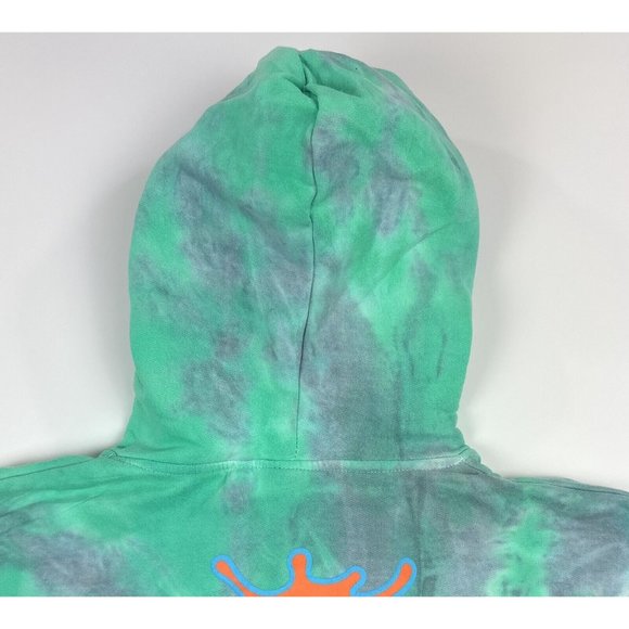 Nickelodeon Tie Dye Mens Medium Pullover Hoodie Sweatshirt Catdog Ren & Stimpy - Picture 11 of 12